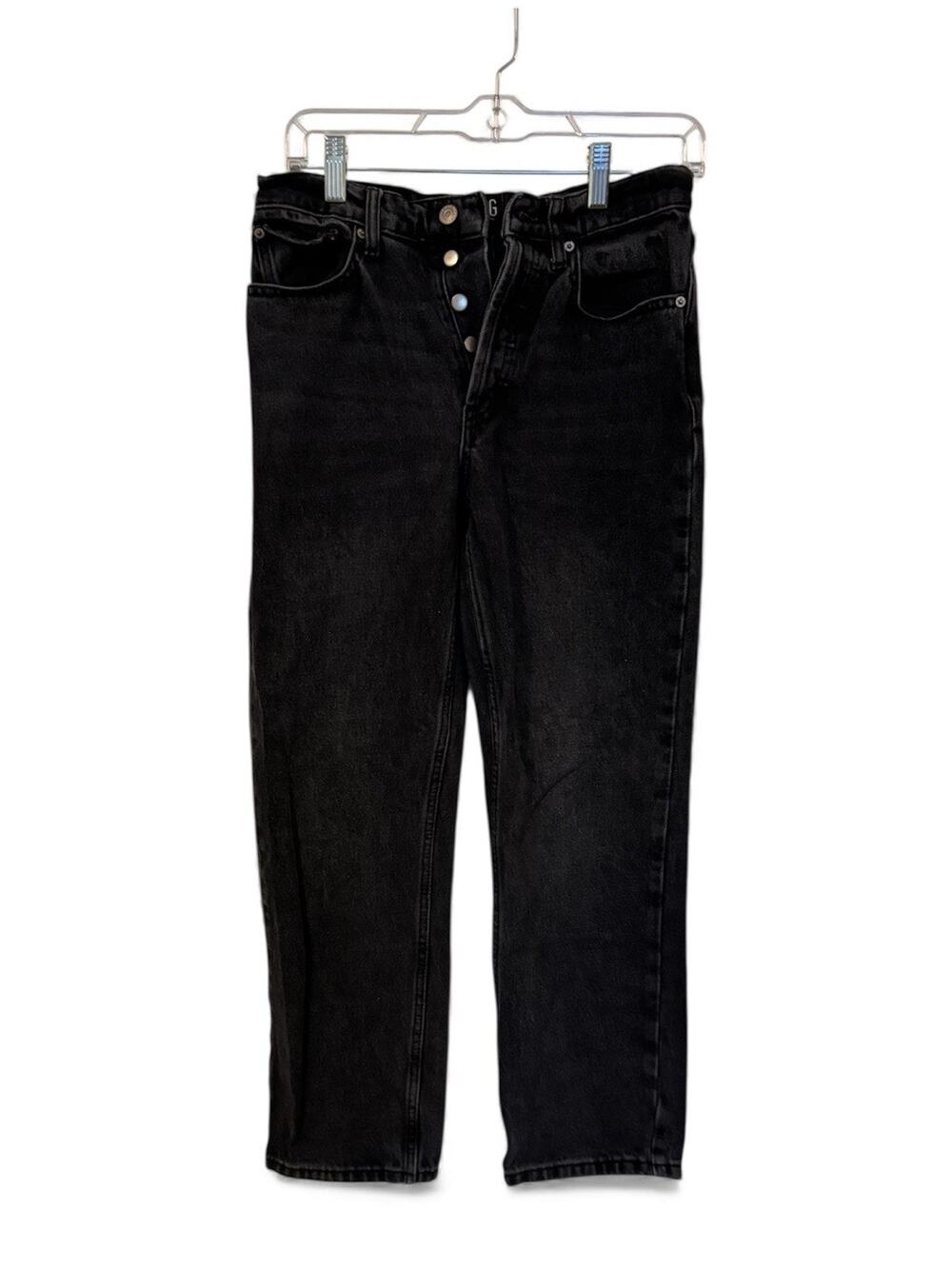 BDG Urban Outfitters Relaxed Straight Jeans Black Wash Women's Size 26